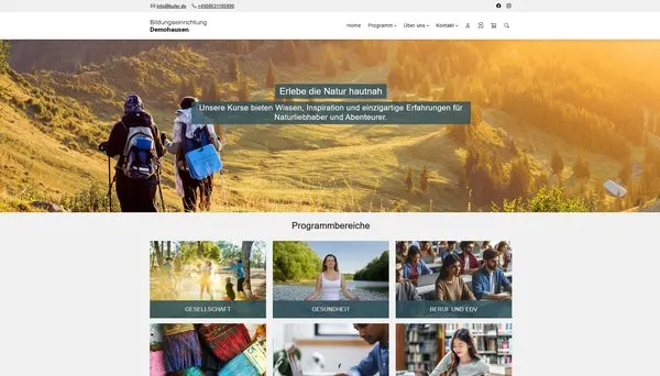 Vorschau des TYPO3-Layouts Donau